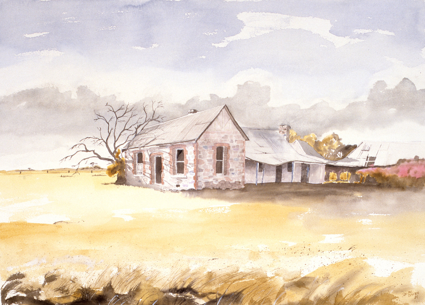 Goolmaling Couch House 1989 - Print