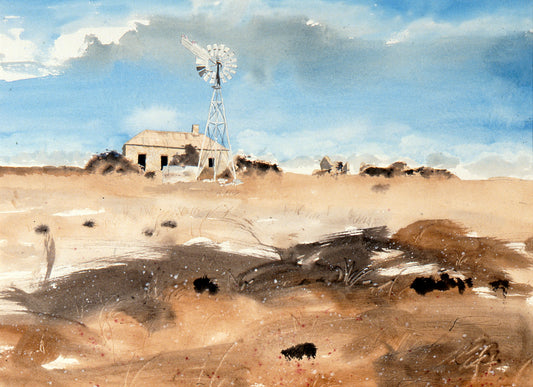 Greenough windmill 1989