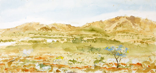 Nulagine Road 1987 - Print